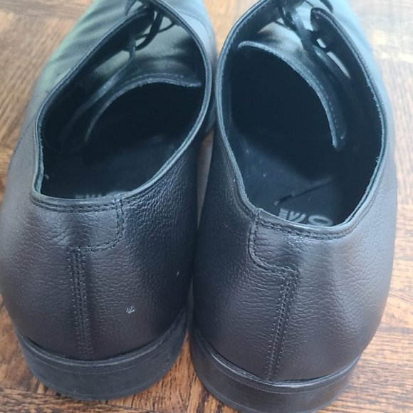 Salvatore Ferragamo Black Lace-Up Size 10.5D Made In Italy main image 6